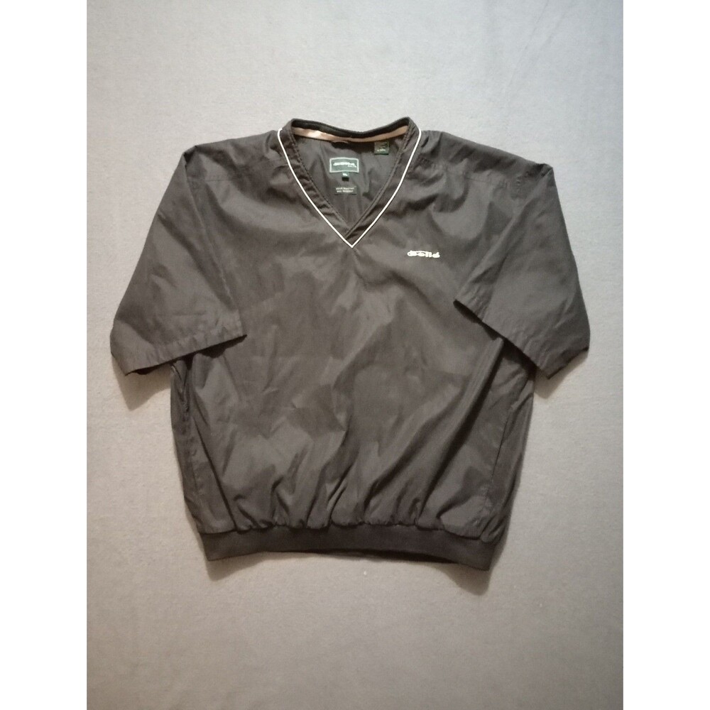 Bolle Golf Pullover Windbreaker Mens Size XL V Neck Blue